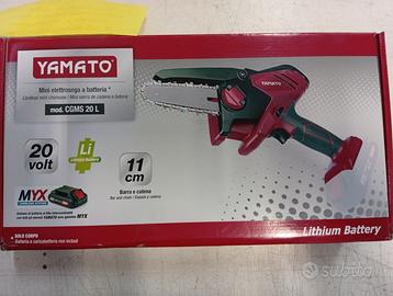 Mini Elettrosega a batteria 20 V Yamato solo corpo