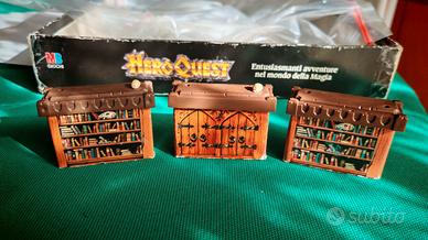 librerie e Armadio Heroquest Vecchia Edizione 