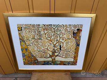 Quadro stampa "L'Albero della Vita" con cornice