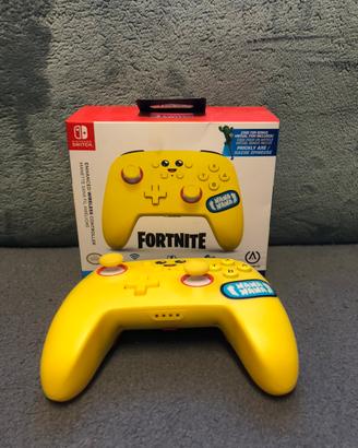 Controler fortnite nintendo switch e disco mario