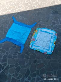 piscinetta bimbi con tettuccio gonfiabile 