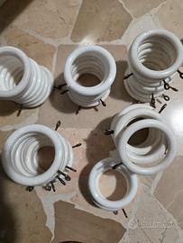 Lotto completo di accessori per tende.