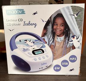 Lettore CD portatile per bambini Mooov (MP3/USB)