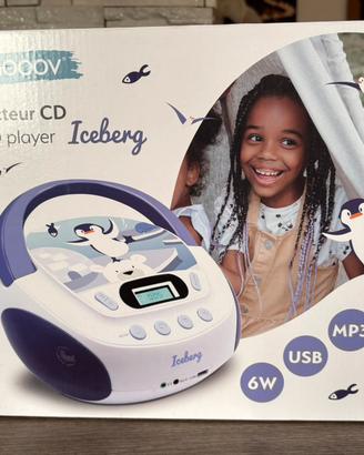 Lettore CD portatile per bambini Mooov (MP3/USB)