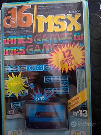 Blister cassetta Commodore 16/MSX con fascicolo