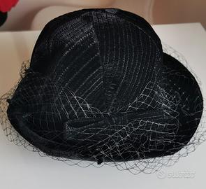 Cappello Vintage Donna con piccola veletta 