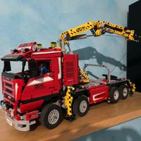 Camion gru lego 8258