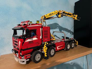 Camion gru lego 8258