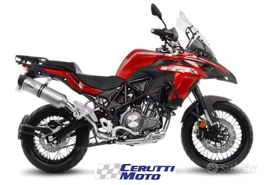 Scarico Leovince LV ONE EVO Benelli TRK 502 X 18 -