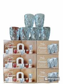 6 BICCHIERI TRASPARENTI MARCA MASTRO BIANCO