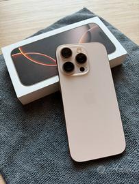 iPhone 16 Pro 128GB – Titanio Sabbia