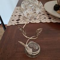 Rosa in cristallo da tavolo 