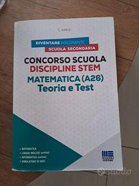 Libro concorso a cattedra A26 matematica