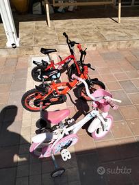 bici bimbo e bimba