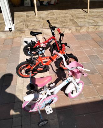 bici bimbo e bimba
