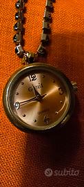 GianVix Orologio Da Taschino O Collanina Vintage Q