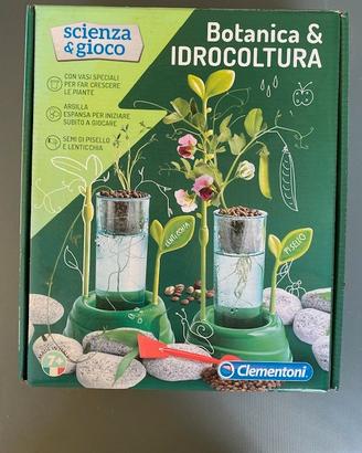 Scienza e gioco botoanica e idrocoltura