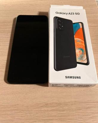 Samsung Galaxy A23 5G 128GB nero con scatola