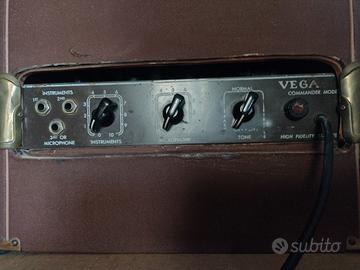 Amplificatore anni 40 Vega COMMANDER 1x10