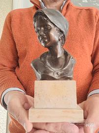 ANTICA SCULTURA BRONZO DE MARTINO