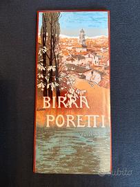 Targa Ceramica Birra Poretti 1980 Num. 885/1600