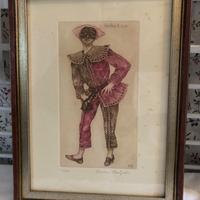 Stampa colorata anni 50