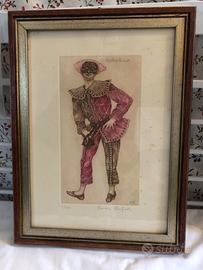 Stampa colorata anni 50