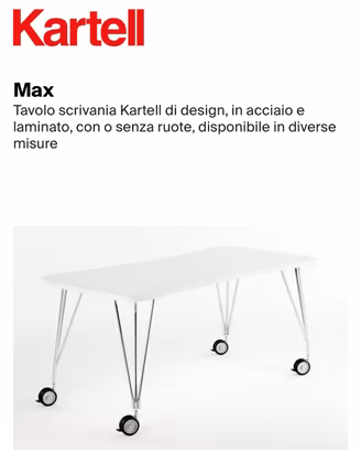 Tavolo Max Kartell