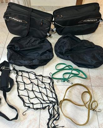 Kit borse laterali moto
