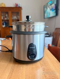Cuociriso con vaporiera 2,2L