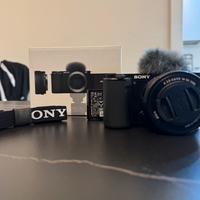 Sony ZV-E10 + SD San Disk 128GB Fotocamera Video