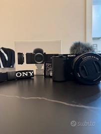 Sony ZV-E10 + SD San Disk 128GB Fotocamera Video
