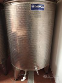 Botte acciaio 1000 lt