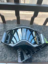 Maschera cross Scott Prospect nuova lente cromata
