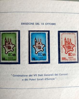 Libretto dei Francobolli - Ministero Poste e Telec