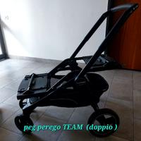 peg perego team passeggino doppio