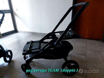peg perego team passeggino doppio