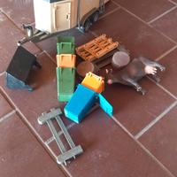 accessori Bruder con 2 rimorchi