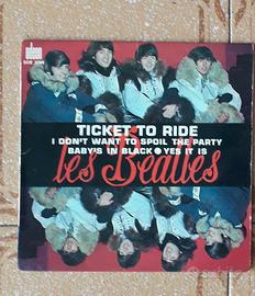 Les Beatles solo copertina disco 45 giri