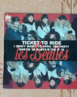 Les Beatles solo copertina disco 45 giri