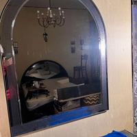 Grande specchio vintage ad arco