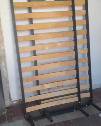 reti con doghe in legno + materassi