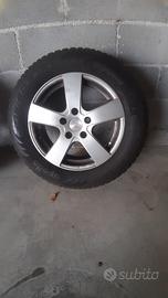 cerchi in lega con gomme invernali 215/60r16