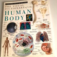 Libro in inglese sul corpo umano