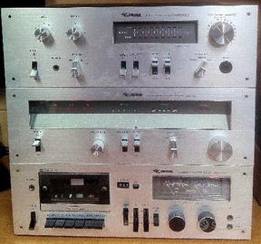 Impianto Stereo Hi Fi Emerson Vintage anni 70/80