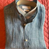 Camicia 100% lino Massimo Dutti