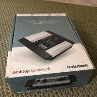 Tc electronics desktop konnekt 6 scheda audio + fx