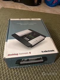 Tc electronics desktop konnekt 6 scheda audio + fx