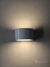 Due lampade applique da parete moderna