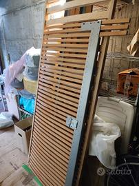 letto matrimoniale ikea struttura legno 